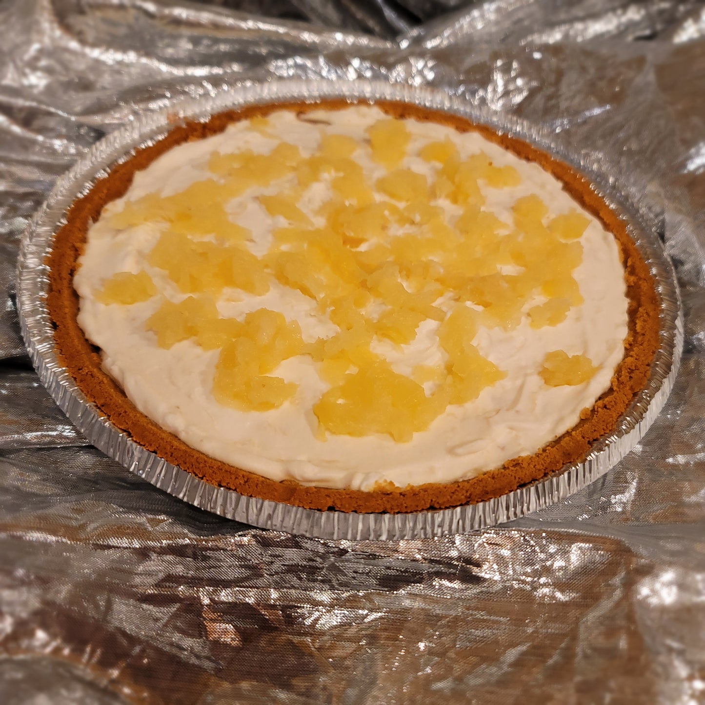 "Sonya's Delightful" Pineapple Cheesecake