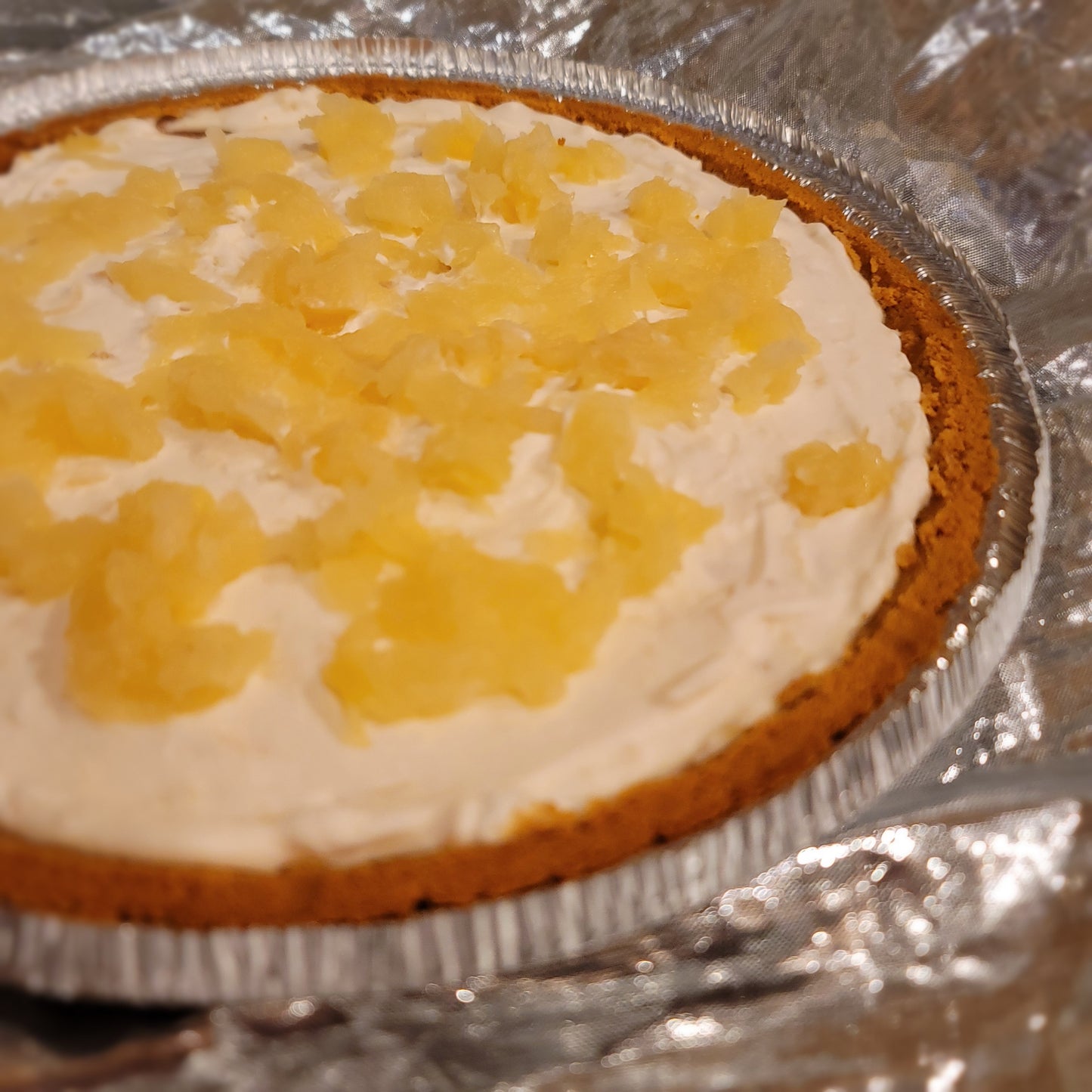 "Sonya's Delightful" Pineapple Cheesecake