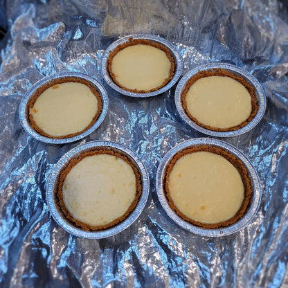 Mini Plain Cheesecakes