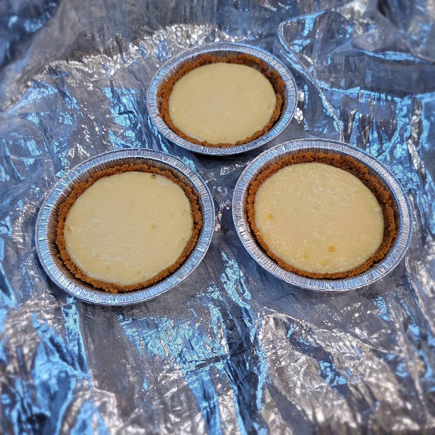 Mini Plain Cheesecakes